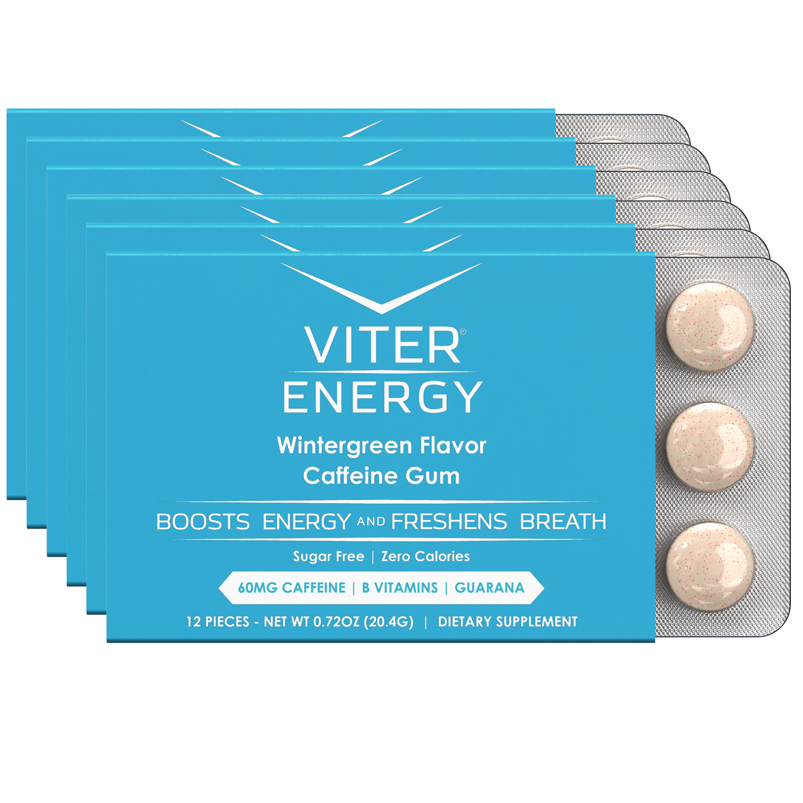 Viter Energy Caffeine Gum (Monthly Subscription)