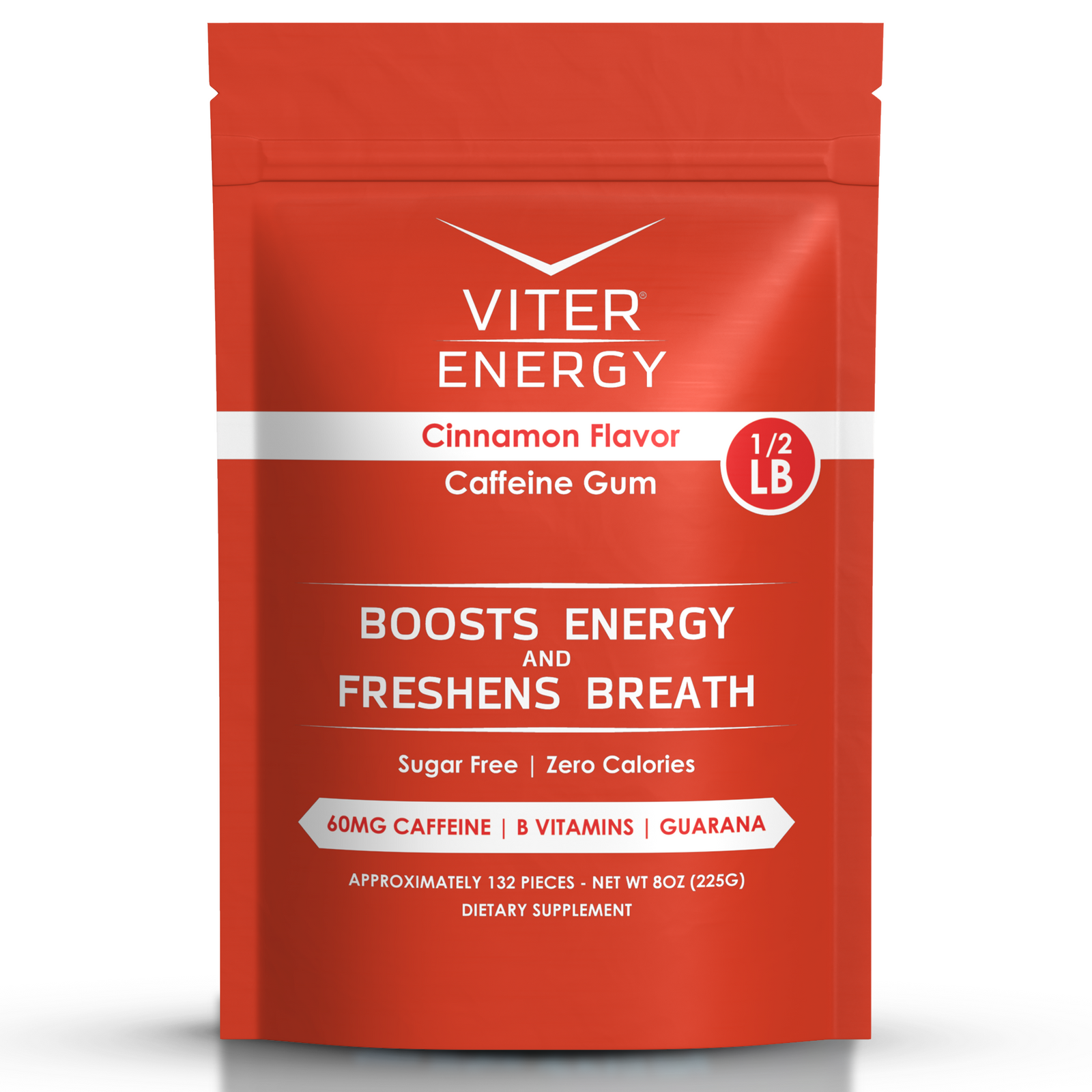 Viter Energy Caffeine Gum - 1/2 LB Bulk Bags