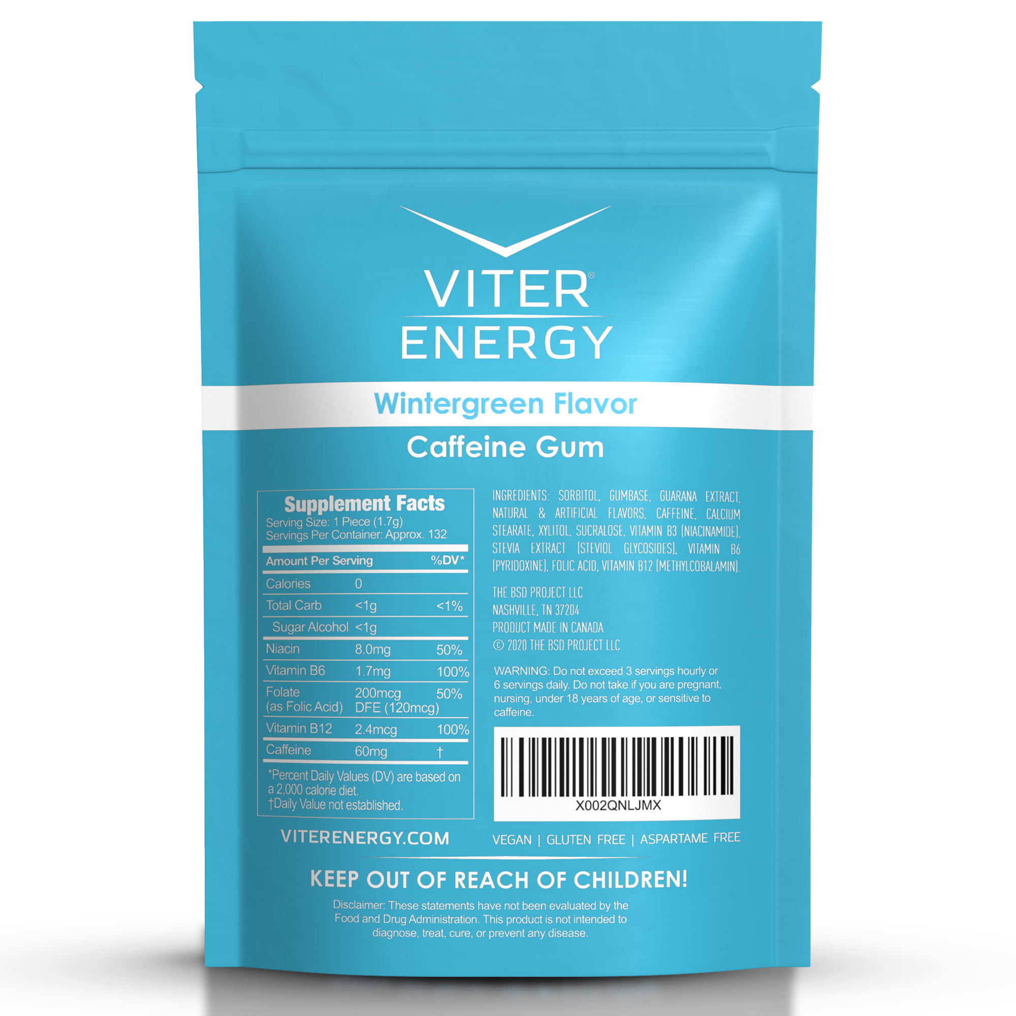 Viter Energy Caffeine Gum