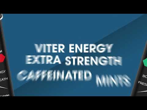 Viter Energy Extra Strength Caffeine Mints - 1/2 LB Bulk Bags (Monthly Subscription)